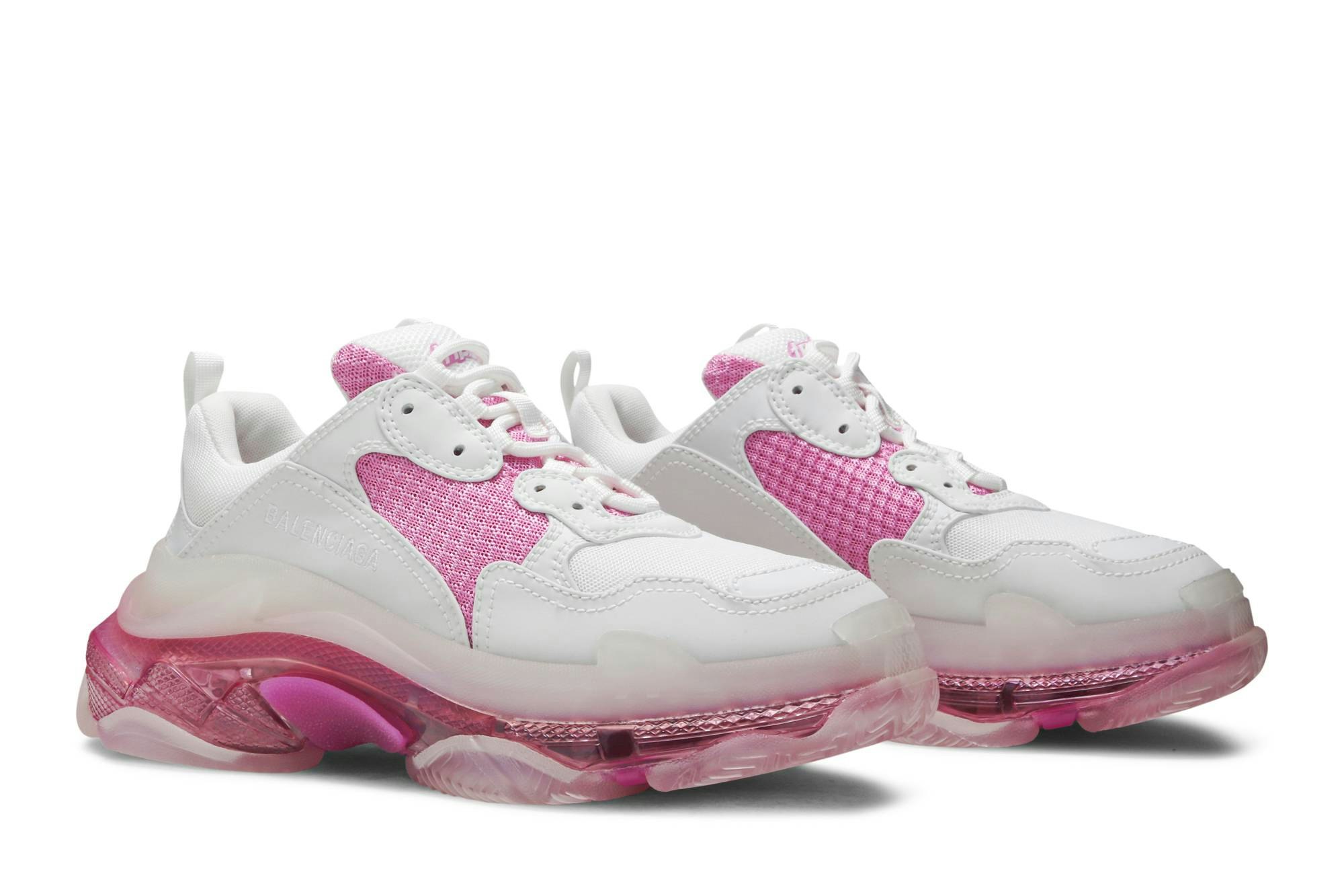 Mua giày Balenciaga Wmns Triple S Sneaker All Over Logo  Black Pink  Hệ  thống phân phối Air Jordan chính hãng